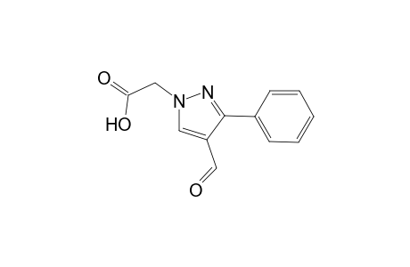 (4-formyl-3-phenyl-1H-pyrazol-1-yl)acetic acid