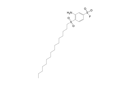 4-(hexadecylsulfonyl)metanilyl fluoride