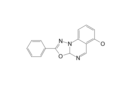 2-PHENYL-10,3A-DIHYDRO-1,3,4-OXADIAZOLINO-[3,2-A]-QUINAZOLIN-6-OL