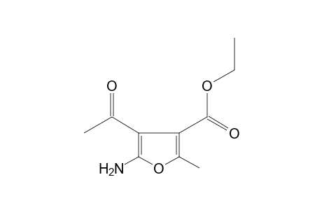 4-acetyl-5-amino-2-methyl-3-furoic acid, ethyl ester