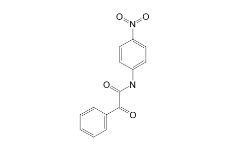 N-(4-Nitrophenyl)-2-oxo-2-phenylacetamide