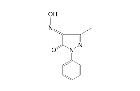 3-methyl-1-phenylpyrazole-4,5-dione, 4-oxime