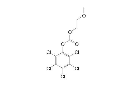 carbonic acid, 2-methoxyethyl pentachlorophenyl ester