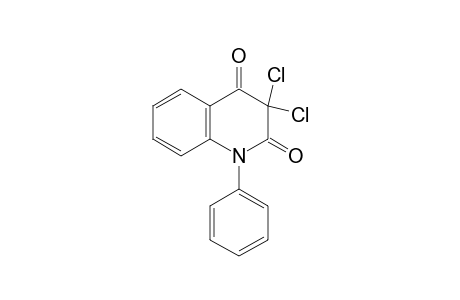 3,3-dichloro-1-phenyl-2,4(1H,3H)-quinolinedione