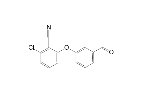 2-Chloro-6-(3-formylphenoxy)benzonitrile