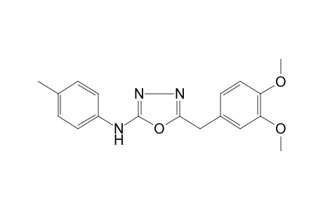 2-(p-toluidino)-5-veratryl-1,3,4-oxadiazole