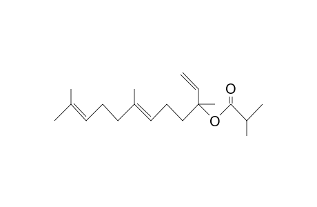 Nerolidyl isobutyrate<E->