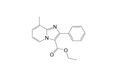 8-METHYL-2-PHENYLIMIDAZO[1,2-a]PYRIDINE-3-CARBOXYLIC ACID, ETHYL ESTER