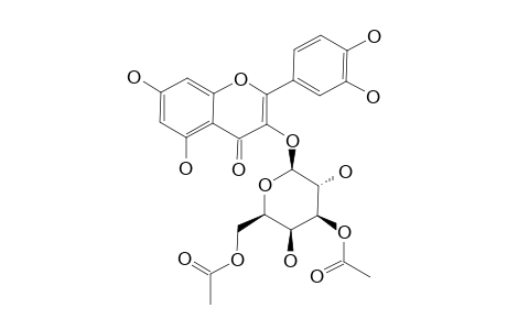 QUERCETIN-3-O-BETA-D-(3'',6''-DIACETYLGALACTOPYRANOSIDE)