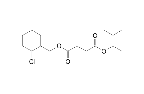 Succinic acid, 3-methylbut-2-yl (2-chlorocyclohexyl)methyl ester