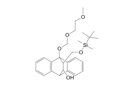 (11.alpha.,12.beta.)-12-[(t-Butyldimethylsilyl)oxymethyl]-9-[(2'-methoxyethoxy)methoxy]-9,10-dihydro-9,10-ethanoanthracen-11-ol