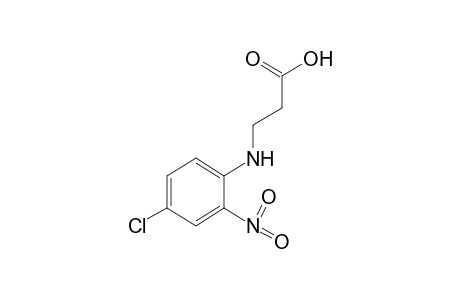 3-(4-Chloro-2-nitroanilino)propionic acid