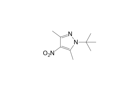 1-tert-butyl-3,5-dimethyl-4-nitropyrazole