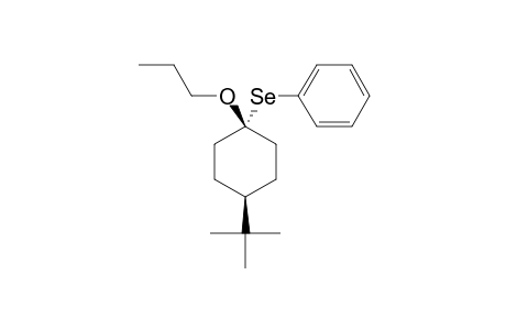 TRANS-4-TERT.-BUTYL-1-(PHENYLSELENO)-1-PROPOXYCYCLOHEXANE