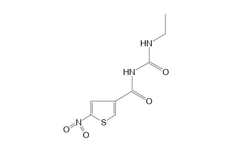1-ethyl-3-(5-nitro-3-thenoyl)urea