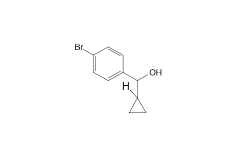 BENZYL ALCOHOL, P-BROMO-A-CYCLOPROPYL-,