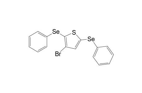 3-Bromo-2,5-bis(phenylseleno)thiophene