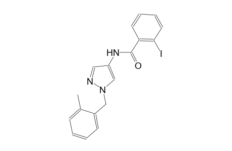 2-iodo-N-[1-(2-methylbenzyl)-1H-pyrazol-4-yl]benzamide