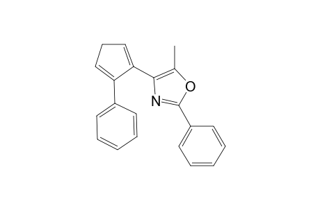 5-Methyl-2-phenyl-4-(5-phenylcyclopenta-1,4-dien-1-yl)-1,3-oxazole