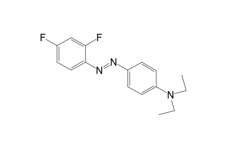Benzenamine, 4-[(2,4-difluorophenyl)azo]-N,N-diethyl-