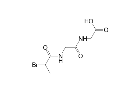 N-[N-(2-bromopropionyl)-DL-glycyl]glycine