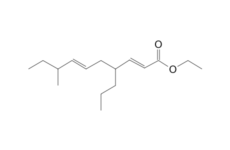 2,6-Decadienoic acid, 8-methyl-4-propyl-, ethyl ester