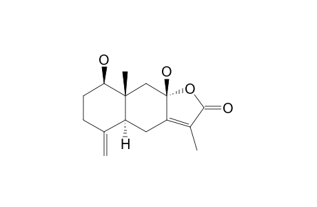 1-BETA,8-BETA-DIHYDROXYEUDESM-4(15),7(11)-DIEN-8-ALPHA,12-OLIDE