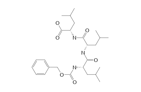 (2S)-2-[[(2S)-2-[[(2S)-2-(benzyloxycarbonylamino)-4-methyl-pentanoyl]amino]-4-methyl-pentanoyl]amino]-4-methyl-pentanoic acid