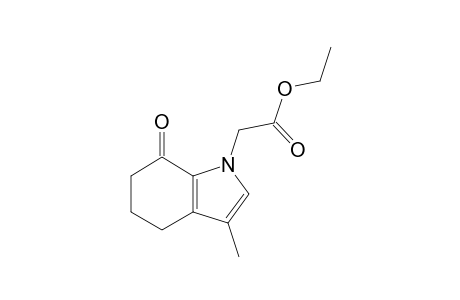 3-METHYL-1,4,5,6-TETRAHYDRO-7H-INDOL-7-OXO-1-ACETIC-ACID-ETHYLESTER