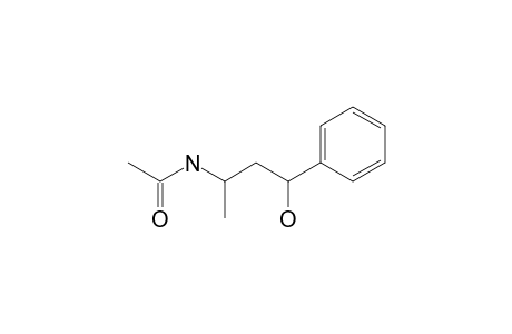 cis-N-(3-Hydroxy-1-methyl-3-phenylpropyl)acetamide