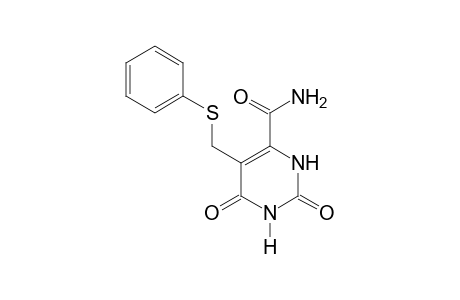 2,6-dioxo-5-[(phenylthio)methyl]-1,2,3,6-tetrahydro-4-pyrimidinecarboxamide