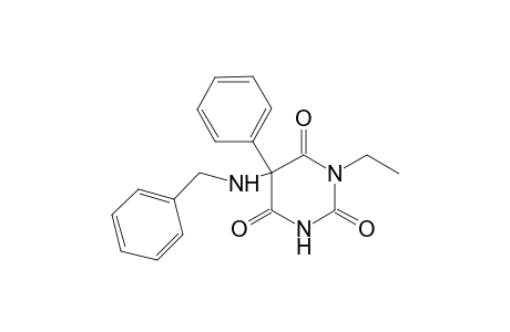 5-BENZYLAMINO-1-ETHYL-5-PHENYLBARBITURIC-ACID