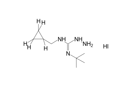 1-amino-2-tert-butyl-3-(cyclopropylmethyl)guanidine, monohydroiodide