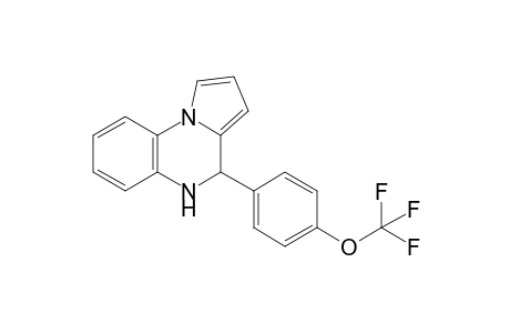 4,5-DIHYDRO-4-(4-TRIFLUOROMETHOXYPHENYL)-PYRROLO-[1,2-A]-QUINOXALINE