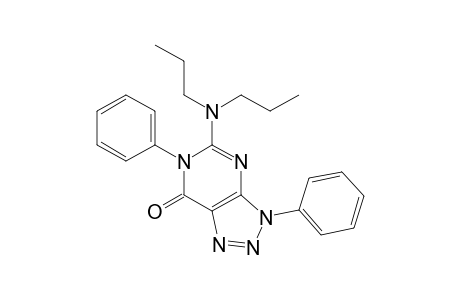 3,6-Dihydro-3,6-diphenyl-5-di(propyl)amino-7H-1,2,3-triazolo[4,5-d]pyrimidin-7-one