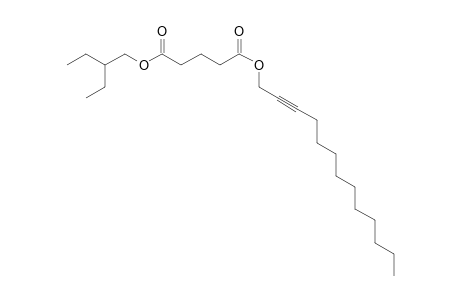 Glutaric acid, tridec-2-yn-1-yl 2-ethylbutyl ester