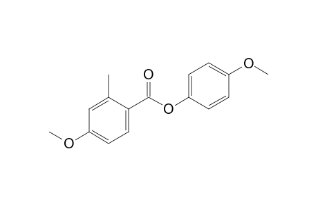 2-methyl-p-anisic acid, p-methoxyphenyl ester