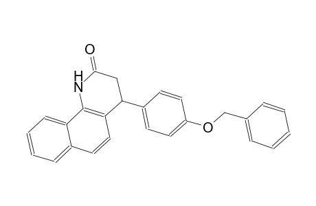 4-[4-(benzyloxy)phenyl]-3,4-dihydrobenzo[h]quinolin-2(1H)-one