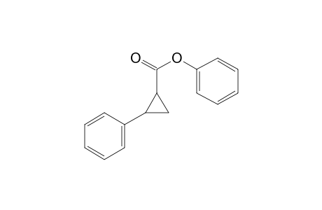 Cyclopropanecarboxylic acid, trans-2-phenyl-, phenyl ester