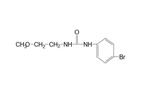 1-(p-bromophenyl)-3-(2-methoxyethyl)urea