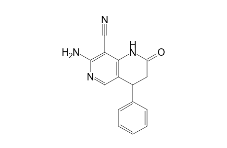 7-Amino-8-cyano-3,4-dihydro-4-phenyl-1,6-naphthyridin-2(1H)-one