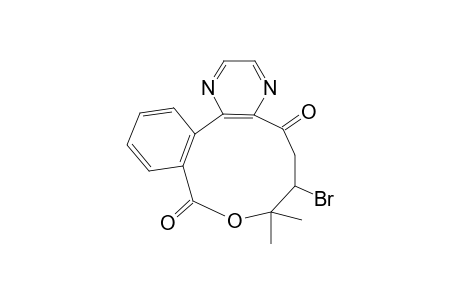 7-Bromo-8,8-dimethyl-7,8-dihydro-6H-[2]benzoxecino[7,8-b]pyrizine-5,10-dione