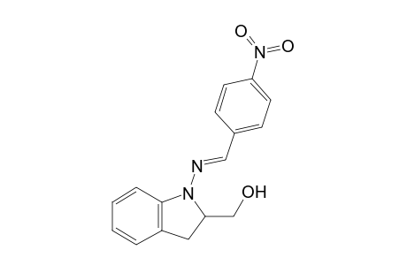 2-HYDROXYMETHYL-1-(4-NITROBENZYLIDENEAMINO)-INDOLINE