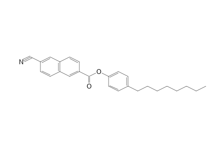 4-Octylphenyl 6-cyano-2-naphthoate