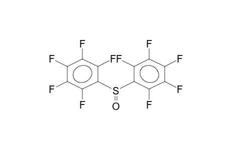 1,2,3,4,5-Pentafluoro-6-[(2,3,4,5,6-pentafluorophenyl)sulfinyl]benzene