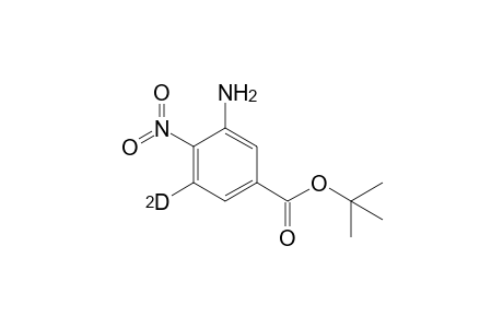 2-Amino-4-tert-butoxycarbonyl-6-deuteronitrobenzene