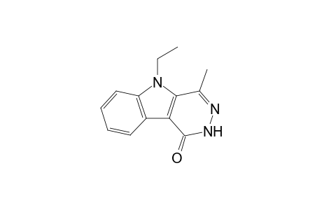 5-Ethyl-4-methyl-2,5-dihydro-1H-pyridazino[4,5-b]indol-1-one