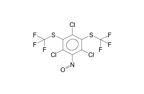 2,4,6-TRICHLORO-3,5-BIS(TRIFLUOROMETHYLTHIO)NITROSOBENZENE