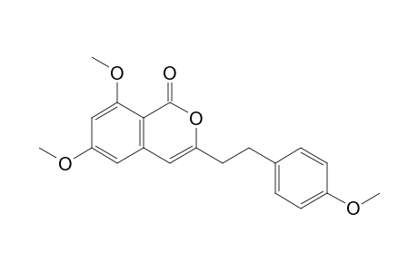 6,8-Dimethoxy-3-(2'-ethyl-(p-methoxyphenyl)]-isocoumarin