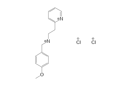 2-{2-[(p-methoxybenzyl)amino]ethyl}pyridine, dihydrochloride